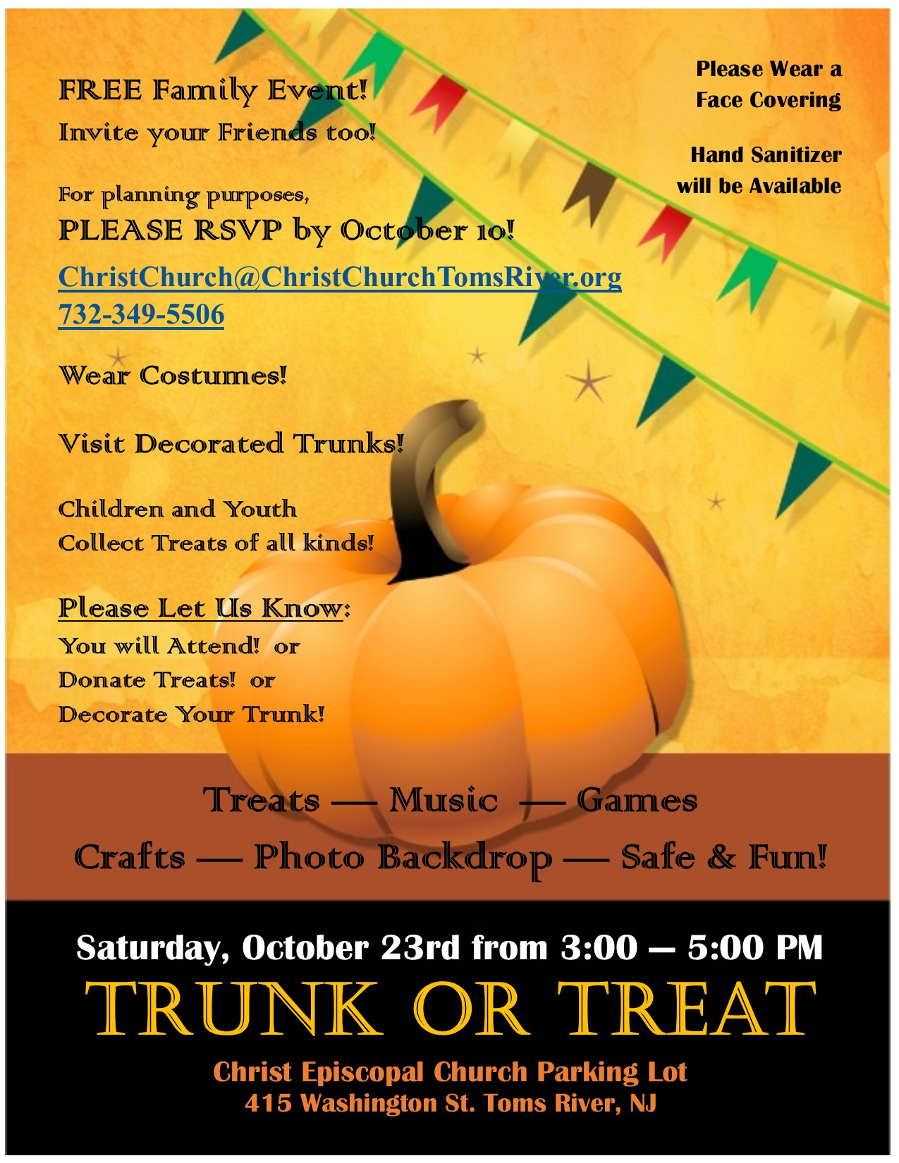 Trunk or Treat flyer 2021 Trunk or Treat flyer 2021
