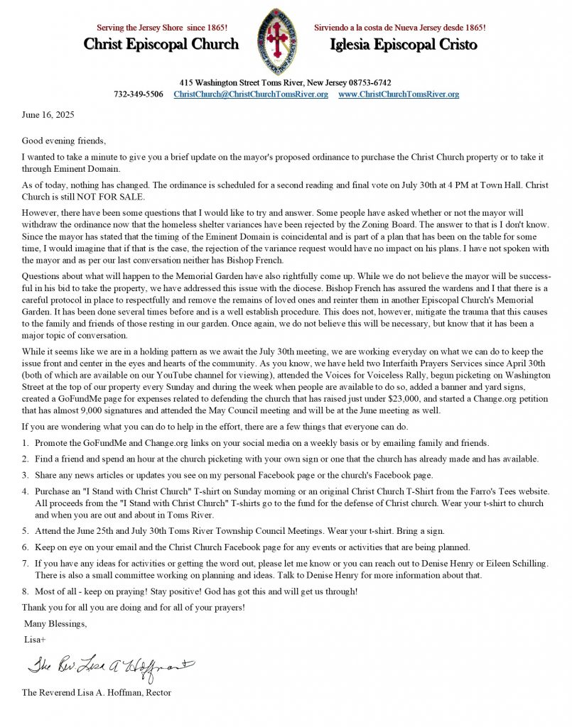 6-16-25 EminentDomain_UpdateParish_ENG