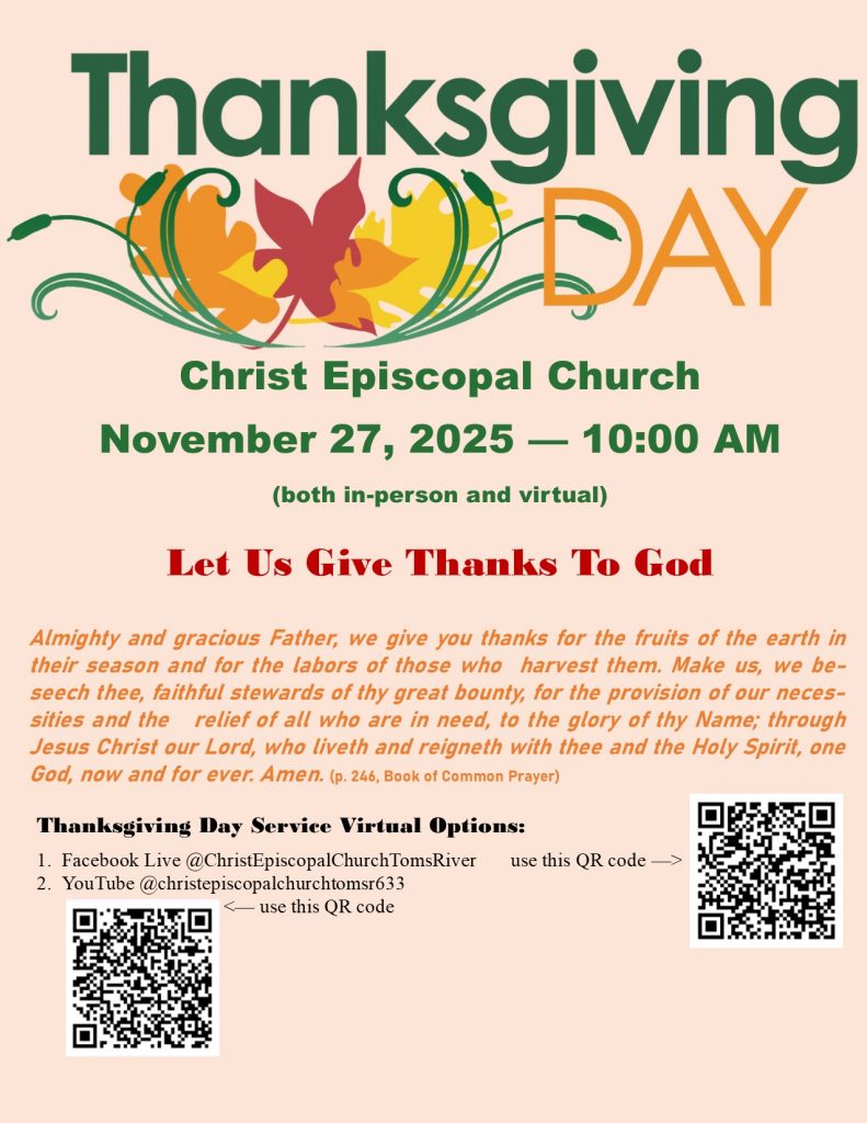 2025 Thanksgiving Day Service Flyer 2025 Thanksgiving Day Service Flyer