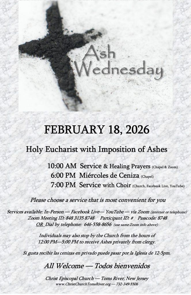2026 ASH WEDNESDAY