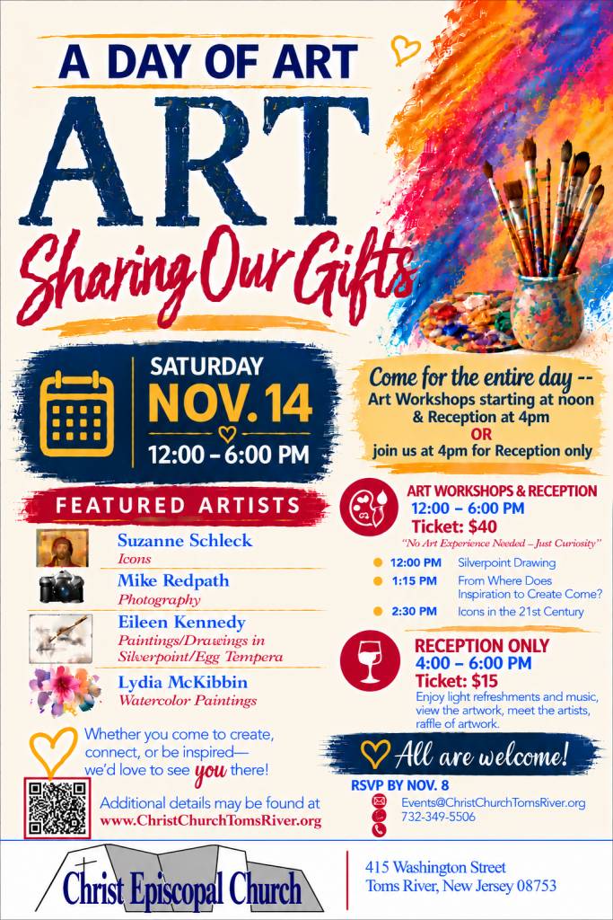 A Day of Art Event Flyer